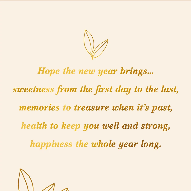 Sweetness All Year Rosh Hashanah Card From Both of Us for only USD 3.99 | Hallmark