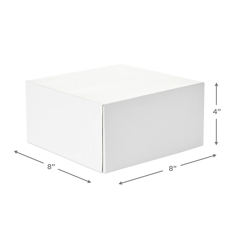 White 5-Pack Square Gift Boxes, 8” for only USD 7.99 | Hallmark