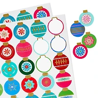 Colorful Christmas Ornament Round Christmas Seals, 2 Sheets for only USD 8.99 | Hallmark