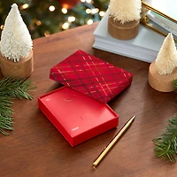 Red Plaid Holiday Gift Card Holder Box for only USD 4.99 | Hallmark
