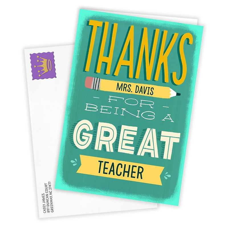 Thanks for Being Great Custom Thank You Card for only USD 4.99 | Hallmark