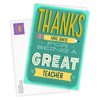 Thanks for Being Great Custom Thank You Card for only USD 4.99 | Hallmark