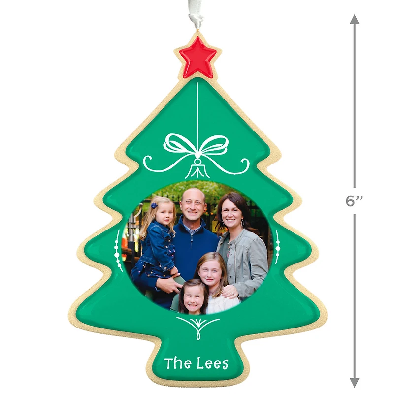 Sweet Memories Sugar Cookie Tree Personalized Ornament, Custom Oval Photo and Text for only USD 30.99 | Hallmark