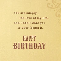 Our Love Is Once in a Lifetime Romantic Birthday Card for only USD 8.99 | Hallmark