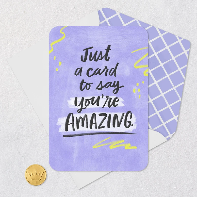 You're Amazing Thinking of You Card for only USD 2.99 | Hallmark