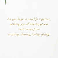 A Lifetime of Dreams Come True Wedding Card for only USD 4.99 | Hallmark