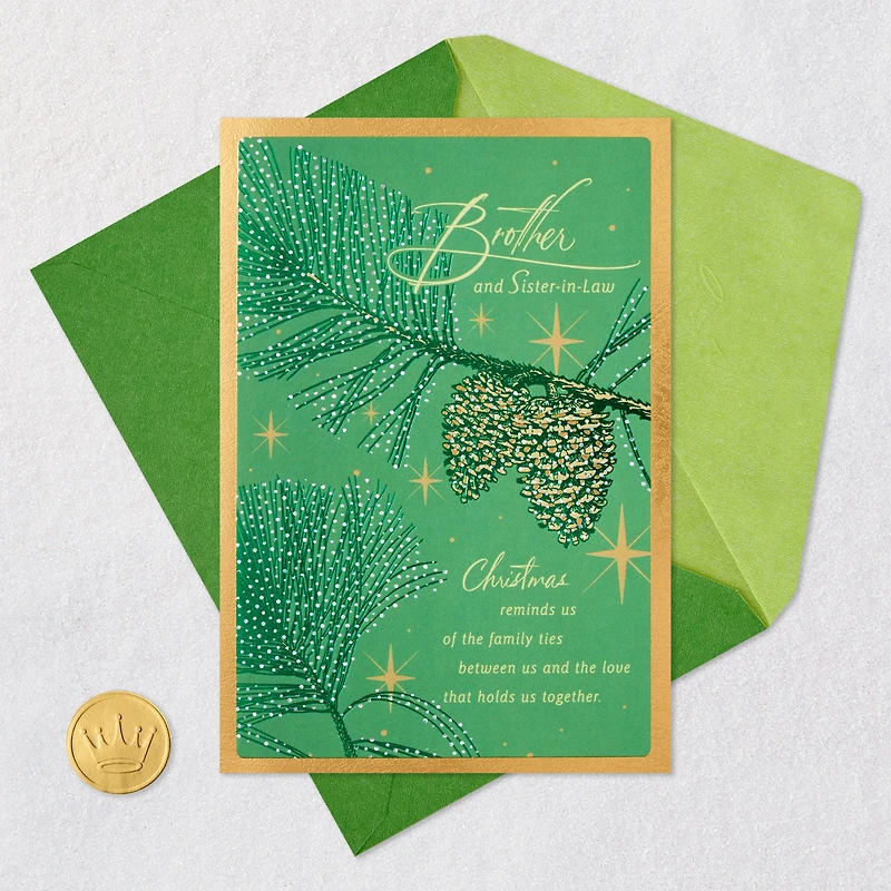 Family Ties Christmas Card for Brother and Sister-and-Law for only USD 5.59 | Hallmark
