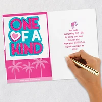 Barbie™ You’re One-of-a-Kind Birthday Card With Sticker for Granddaughter for only USD 5.99 | Hallmark