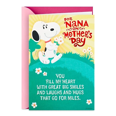 Peanuts® My Heart Does a Happy Dance Pop-Up Mother's Day Card for Nana for only USD 5.99 | Hallmark