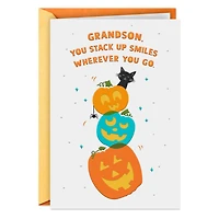You Stack Up Smiles Halloween Card for Grandson for only USD 2.99 | Hallmark