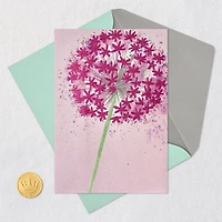 Purple Allium Flower Blank Card for only USD 4.59 | Hallmark
