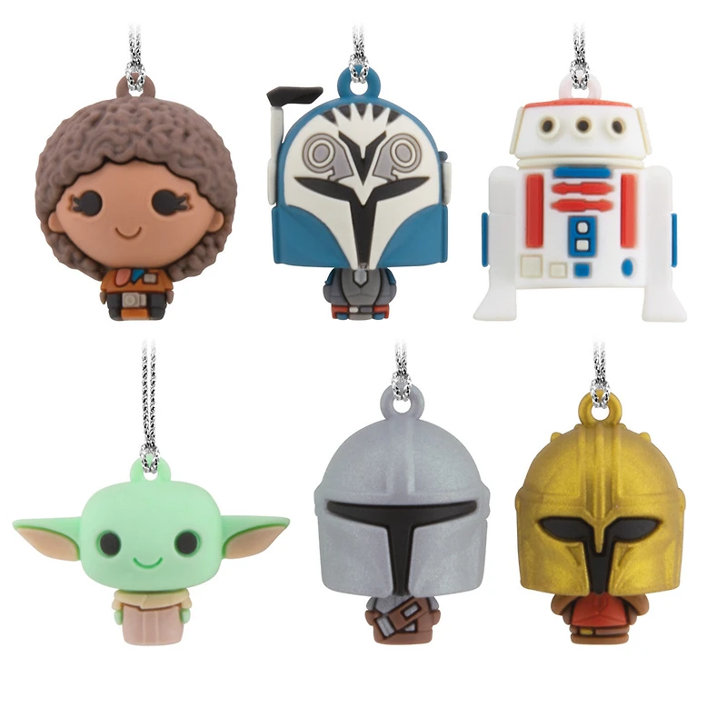 Mini Star Wars: The Mandalorian™ Shatterproof Hallmark Ornaments, Set of 6 for only USD 14.99 | Hallmark