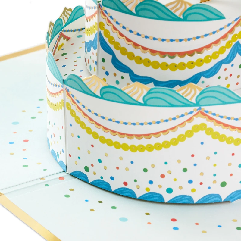 Celebrating You Cake 3D Pop-Up Birthday Card for only USD 12.99 | Hallmark
