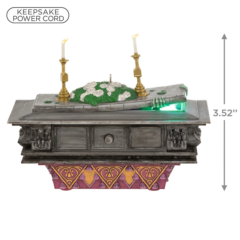 Disney The Haunted Mansion Collection The Coffin in the Conservatory Ornament With Light and Sound for only USD 55.99 | Hallmark