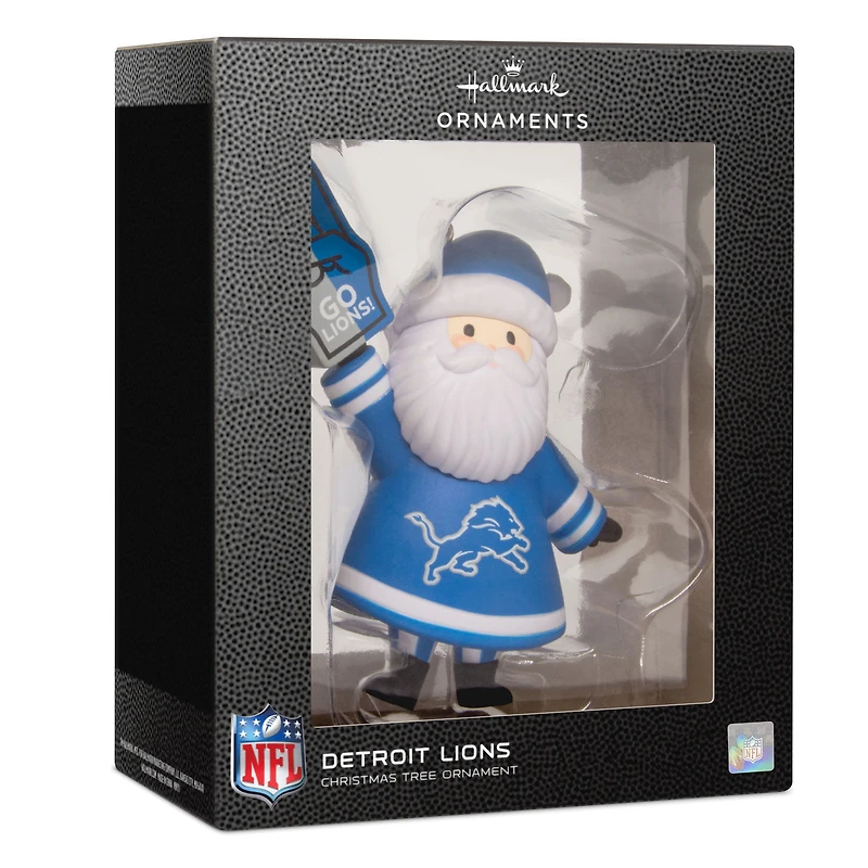 NFL Detroit Lions Santa Fan Hallmark Ornament for only USD 12.99 | Hallmark