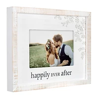 Malden Happily Ever After Rustic White Wood Picture Frame, 4x6 for only USD 19.99 | Hallmark