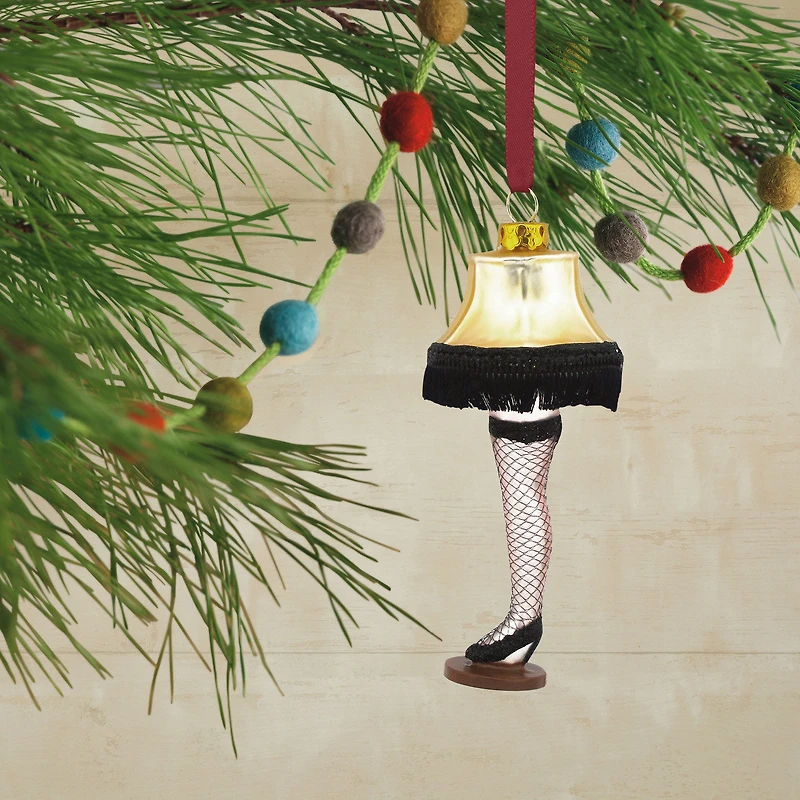 A Christmas Story™ Leg Lamp Blown Glass Hallmark Ornament for only USD 9.99 | Hallmark