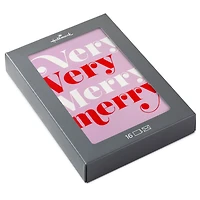 Very Very Merry Boxed Christmas Cards, Pack of 16 for only USD 9.99 | Hallmark