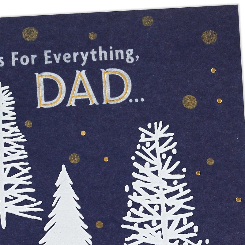 Thanks for Everything, Dad Christmas Card for only USD 4.99 | Hallmark
