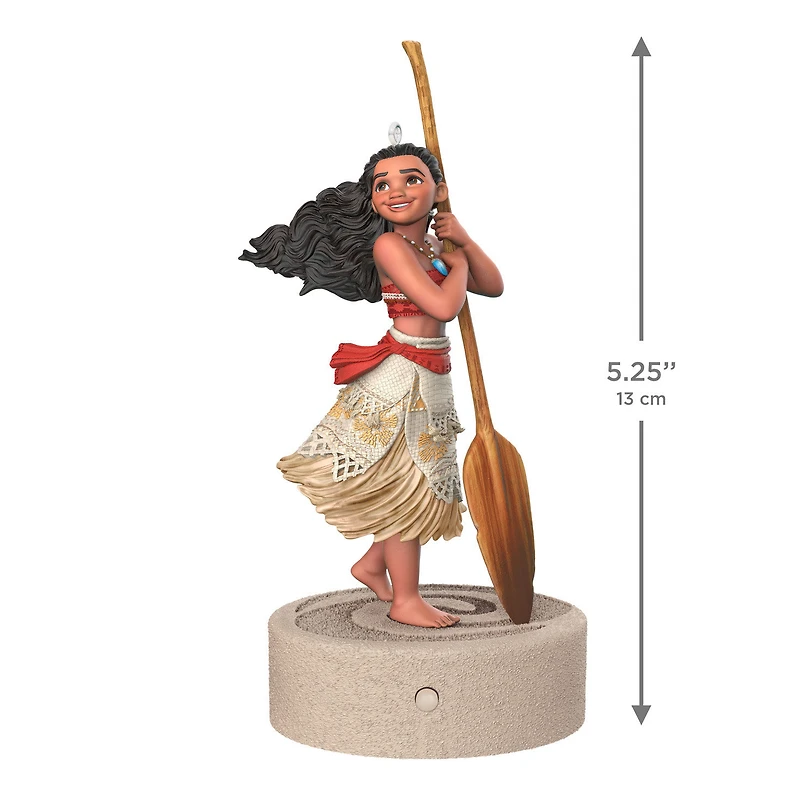 Disney Moana Ready for Adventure Musical Ornament for only USD 26.99 | Hallmark