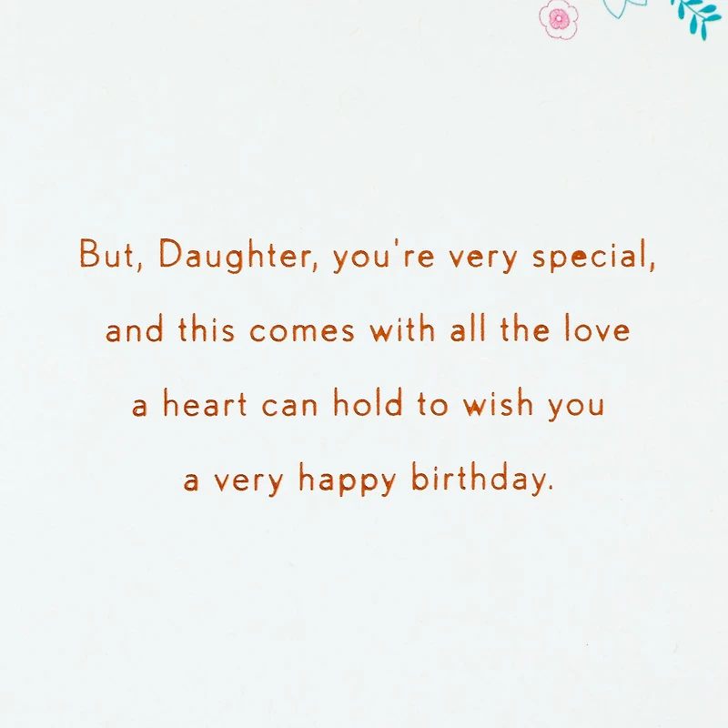 Blessing of a Wonderful Daughter Birthday Card for only USD 5.99 | Hallmark
