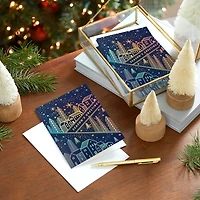 Sparkling Homes at Night Boxed Christmas Cards, Pack of 16 for only USD 12.49 | Hallmark