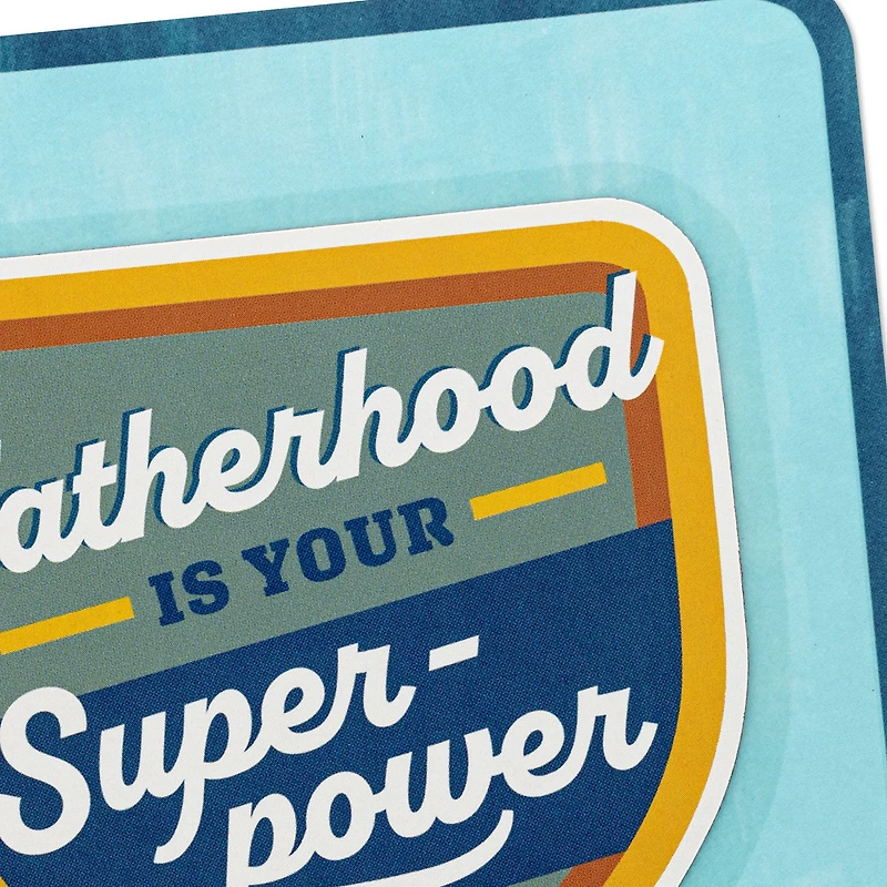 Fatherhood Is Your Superpower Father's Day Card With Magnet for only USD 7.59 | Hallmark