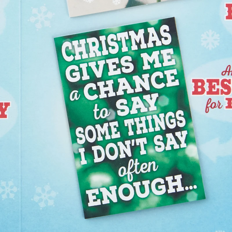 You Deserve More Than One Card Funny Christmas Card for Dad With Mini Cards for only USD 5.29 | Hallmark