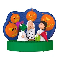 The Peanuts® Gang 60th Anniversary Spooked Trick-or-Treaters Ornament With Light and Sound for only USD 35.99 | Hallmark