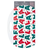 Fa La La Lettering Large Christmas Pillow Box With Handle for only USD 3.99 | Hallmark