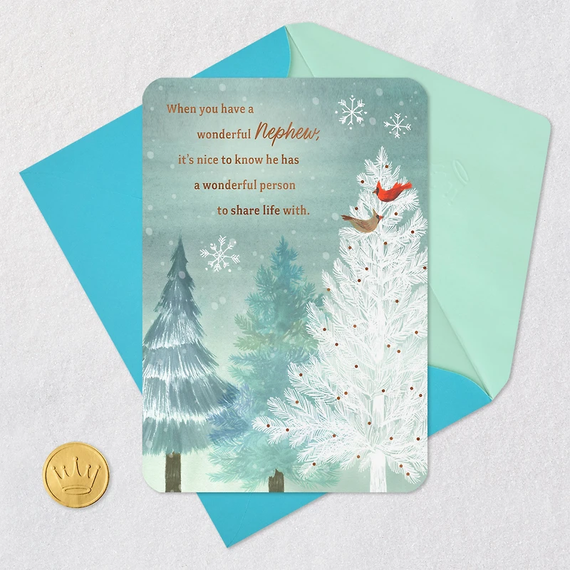 Grateful for You Both Christmas Card for Nephew and Partner for only USD 2.99 | Hallmark