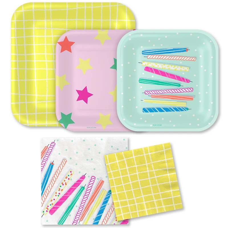 Cake and Candles Day Party Essentials Set for only USD 3.99-4.99 | Hallmark