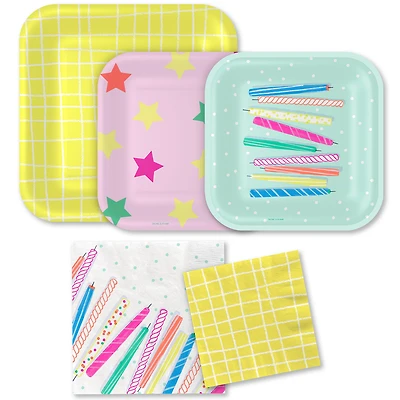 Cake and Candles Day Party Essentials Set for only USD 3.99-4.99 | Hallmark