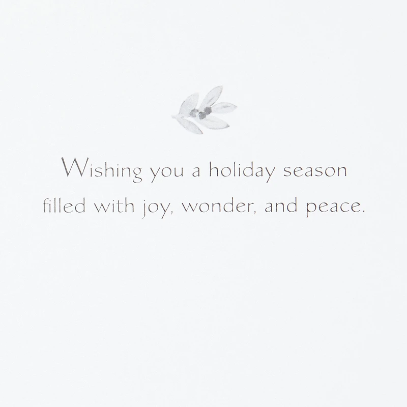 UNICEF Peaceful Holly Tree Boxed Christmas Cards