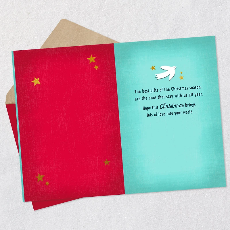 Peace, Love, Joy Christmas Card for only USD 3.99 | Hallmark