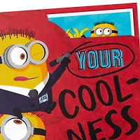 Despicable Me 4 Mind-blowing Coolness Minions Birthday Card for Kids With Stickers for only USD 4.99 | Hallmark