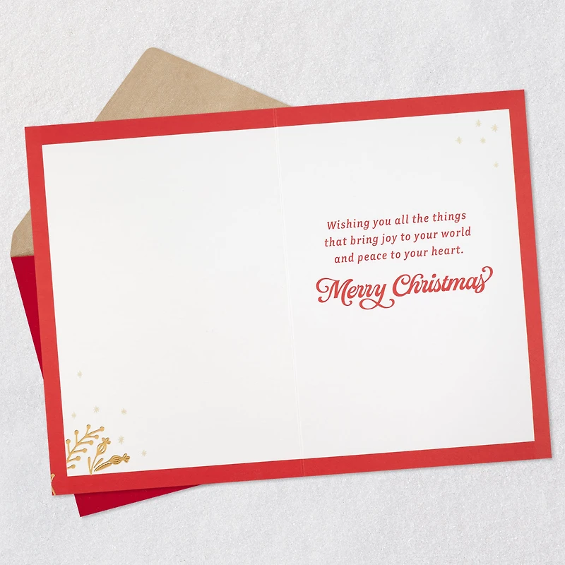 Joy and Peace Christmas Card for Sister for only USD 5.59 | Hallmark