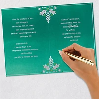 What I Love About You Christmas Card for Daughter for only USD 5.99 | Hallmark