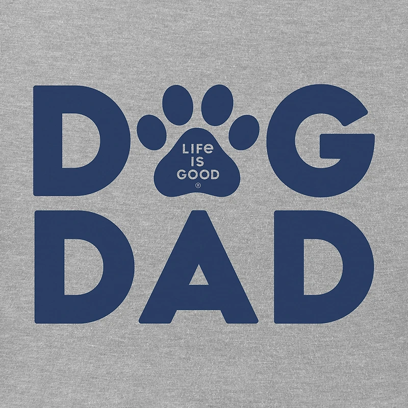 Life Is Good Men's Dog Dad Gray T-Shirt for only USD 29.50 | Hallmark