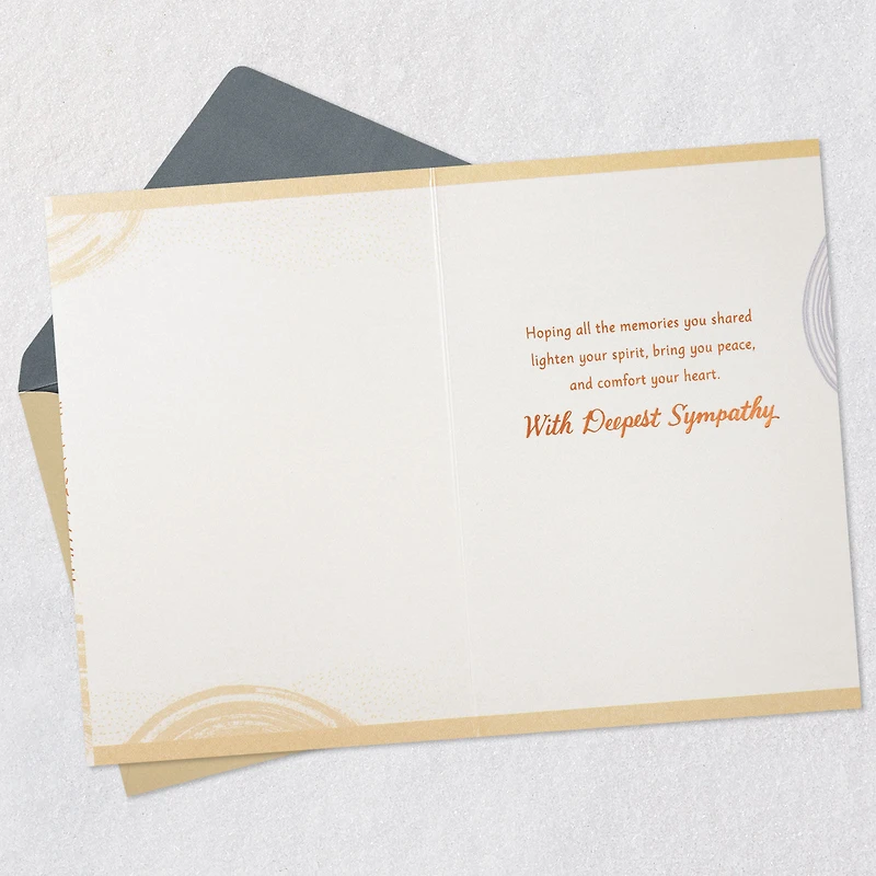 Hoping Memories Bring You Comfort Sympathy Card From Us for only USD 5.99 | Hallmark