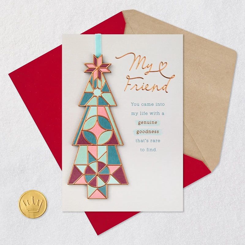 Thank You for Being There Christmas Card for Friend for only USD 7.99 | Hallmark