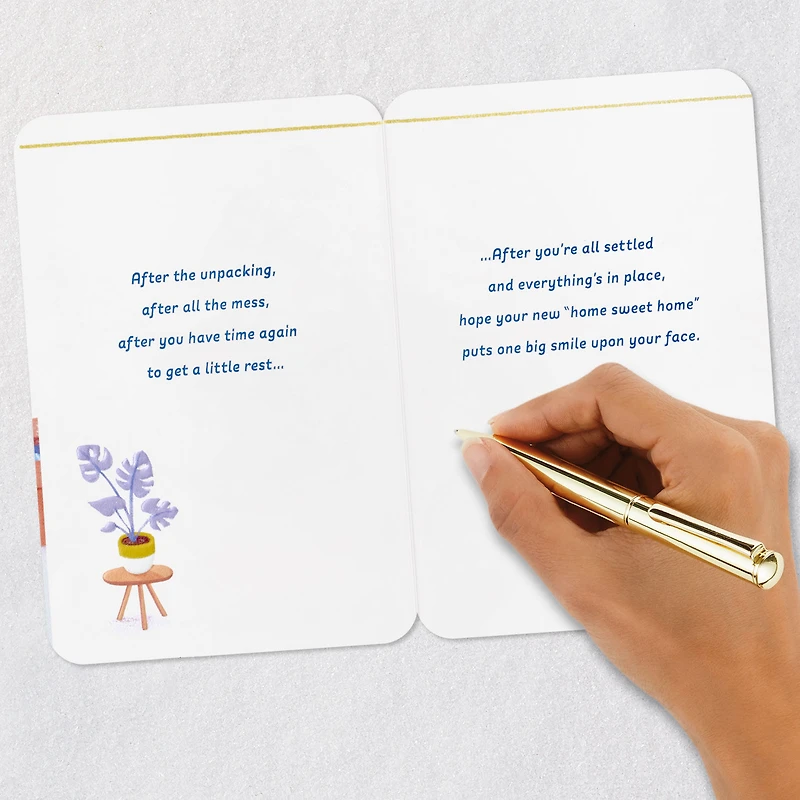 Home Sweet Home and a Smile New Home Card for only USD 5.59 | Hallmark