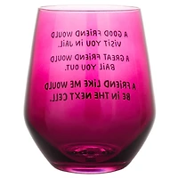 A Friend Like Me Funny Stemless Wine Glass, 15.5 oz. for only USD 16.99 | Hallmark