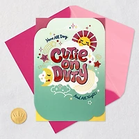 Cutie on Duty New Baby Girl Card for only USD 5.99 | Hallmark
