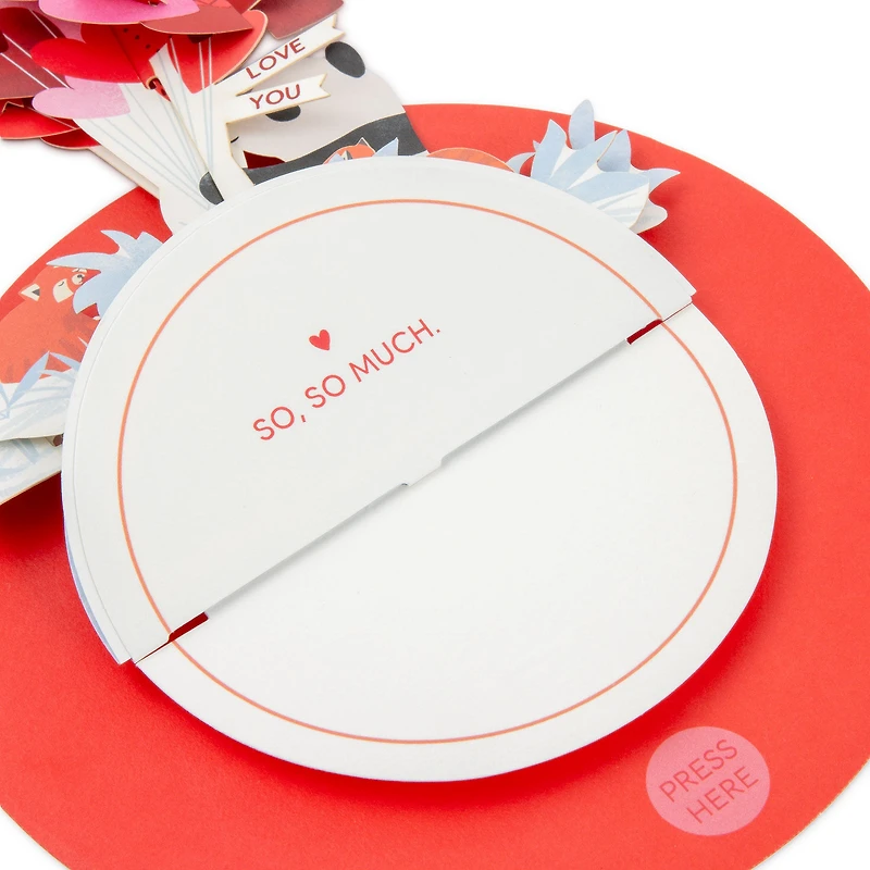 Love You So, So Much 3D Pop-Up Musical Love Card With Motion for only USD 14.99 | Hallmark