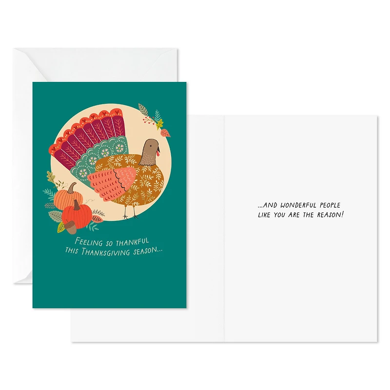 Feeling So Thankful Thanksgiving Cards, Pack of 6 for only USD 5.99 | Hallmark