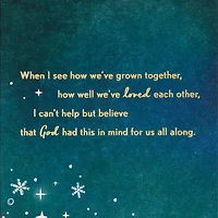 God Brought Us Together Christmas Card for Husband for only USD 7.99 | Hallmark