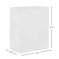6.5" White Small Gift Bag for only USD 2.49 | Hallmark