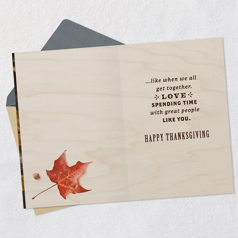 Love Spending Time With You Thanksgiving Card for Brother and Family for only USD 3.59 | Hallmark