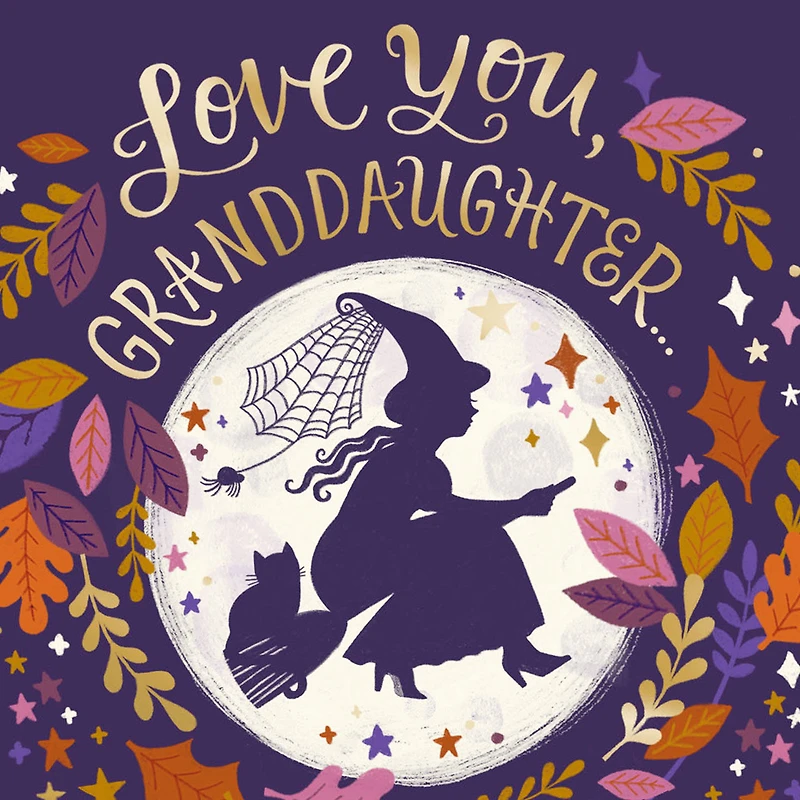 Love You to the Moon and Back Halloween Card for Granddaughter for only USD 3.59 | Hallmark